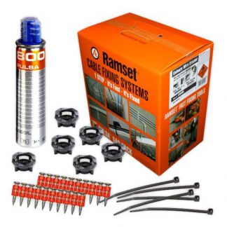 Ramset DataLec clip contractor pack - with ties, pins & fuel photo