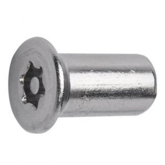 Security barrel nuts - post torx countersunk head photo