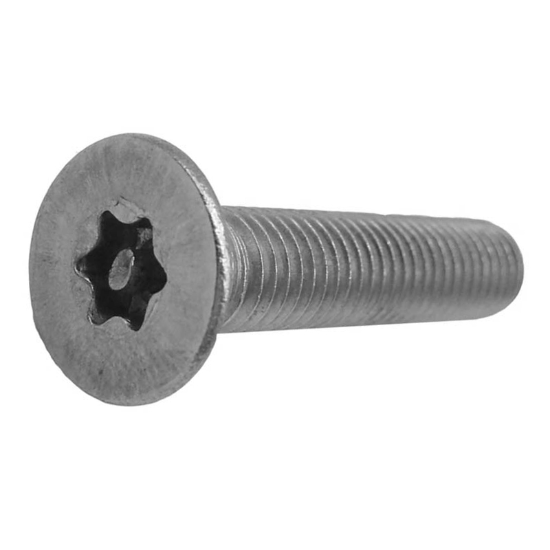 Security socket screws - countersunk head with post torx socket