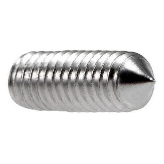 Socket grub screws - hex socket - cone point photo