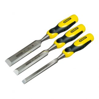 Stanley Dynagrip chisel set - 3 piece photo