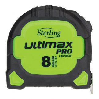 Sterling Ultimax Pro tape measure - easy read - metric photo