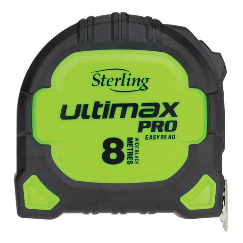 Sterling Ultimax Pro tape measure - easy read - metric photo
