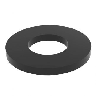 Washers - flat round - nylon - UV stable photo