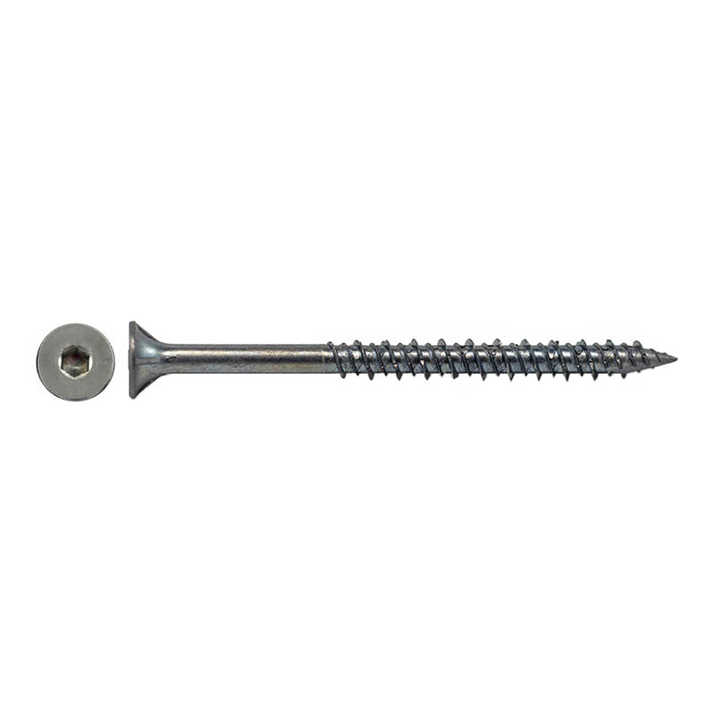 Bugle batten screws - hex drive bugle rib head - sharks tooth - type 17 point photo