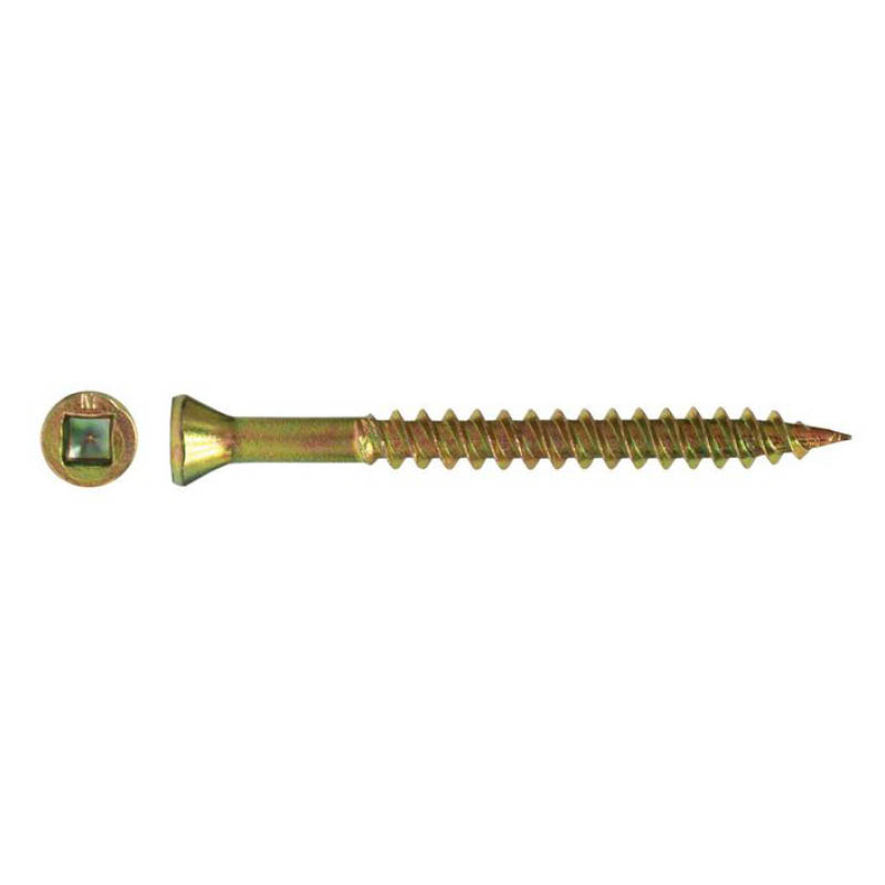 Drywall screws - square drive trim head - fine thread - needle point photo