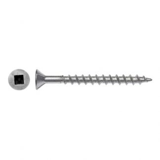 Timber screws - square drive countersunk head - needle point photo
