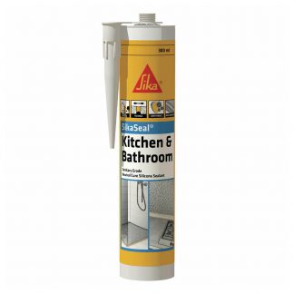 Sika SikaSeal Kitchen & bathroom silicone sealant photo