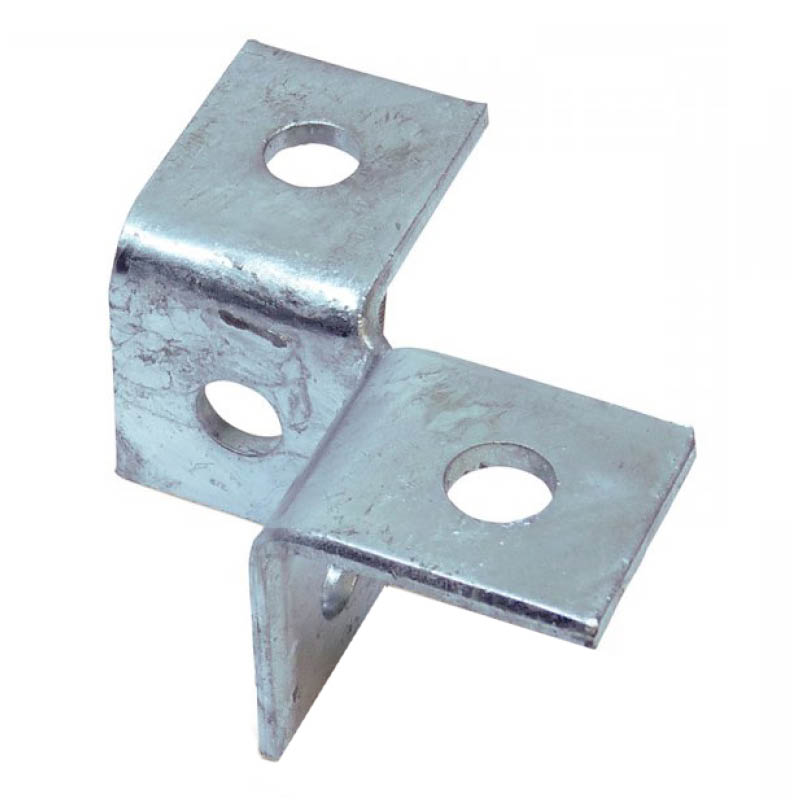 Angle brackets - wing shape fittings - 4 holes photo