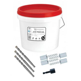 Iccons Hangerz threaded rod hangers - for concrete - w drill bits photo