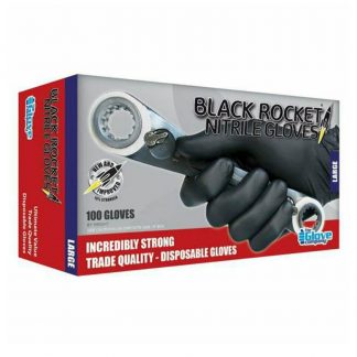 Black Rocket disposable gloves - powder free nitrile photo