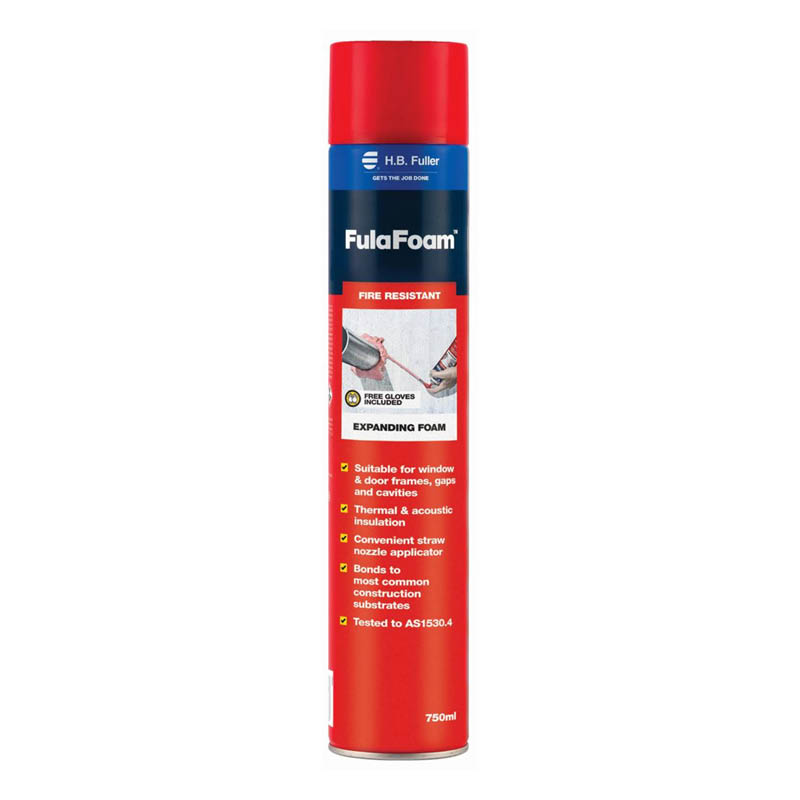 H.B. Fuller FulaFoam fire resistant expanding foam photo