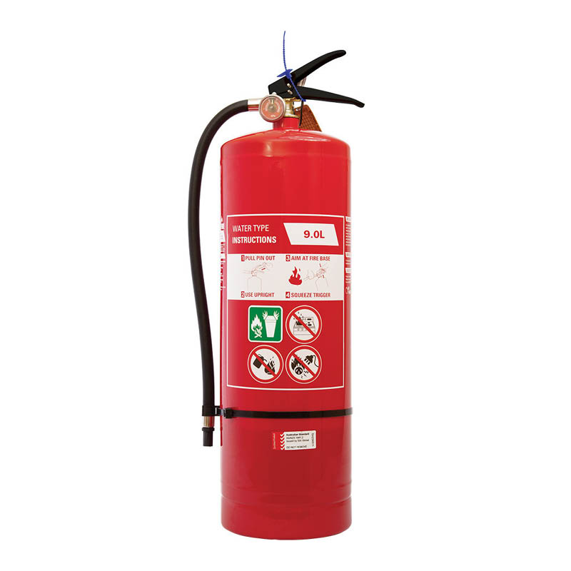 MegaFire water fire extinguishers - with wall bracket photo