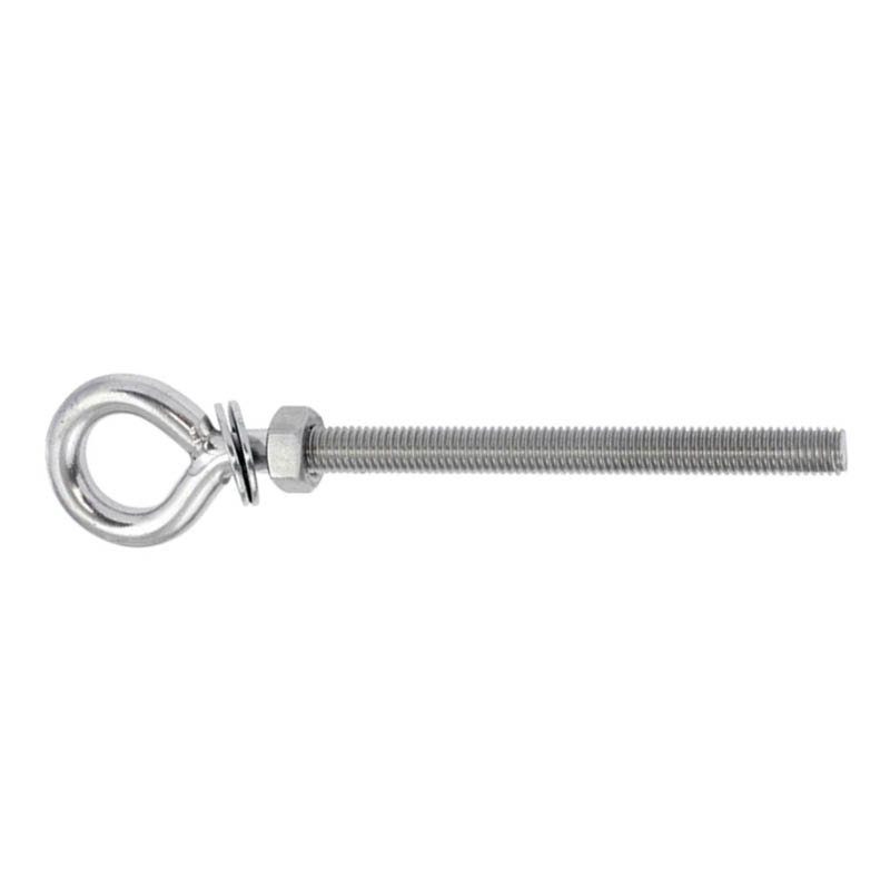 Eye bolts - welded - with nut & 2 washers photo
