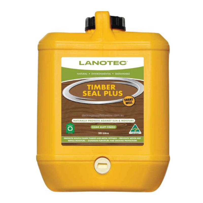 Lanotec timber seal decking sealant - 20l photo