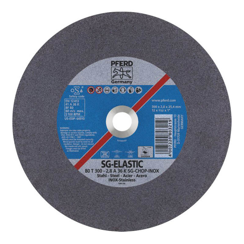 Pferd cut-off wheels - low speed - for stainless steel photo