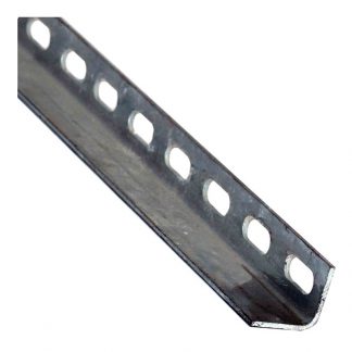 Angle - slotted angle galvanised photo