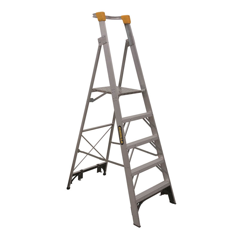 Gorilla platform ladders - industrial photo
