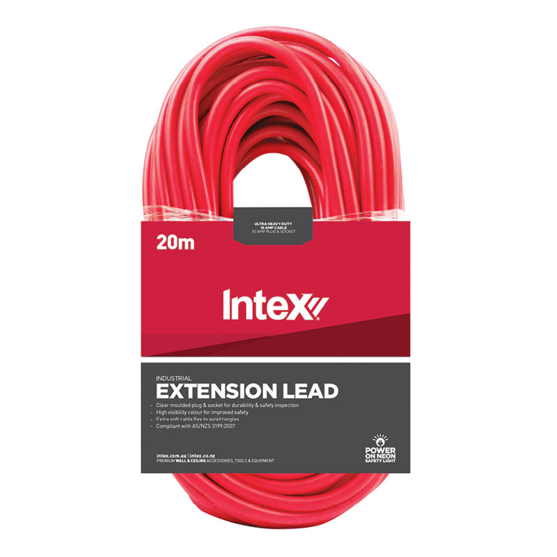 Extension leads - industrial - 10Amp plug & socket 20m photo