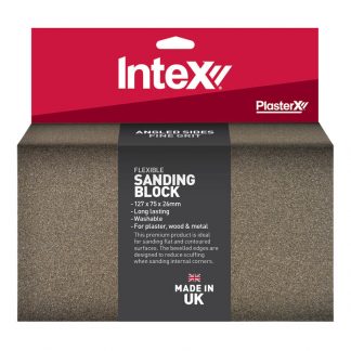 Intex Plasterx foam sanding blocks - fine grit - angled side photo