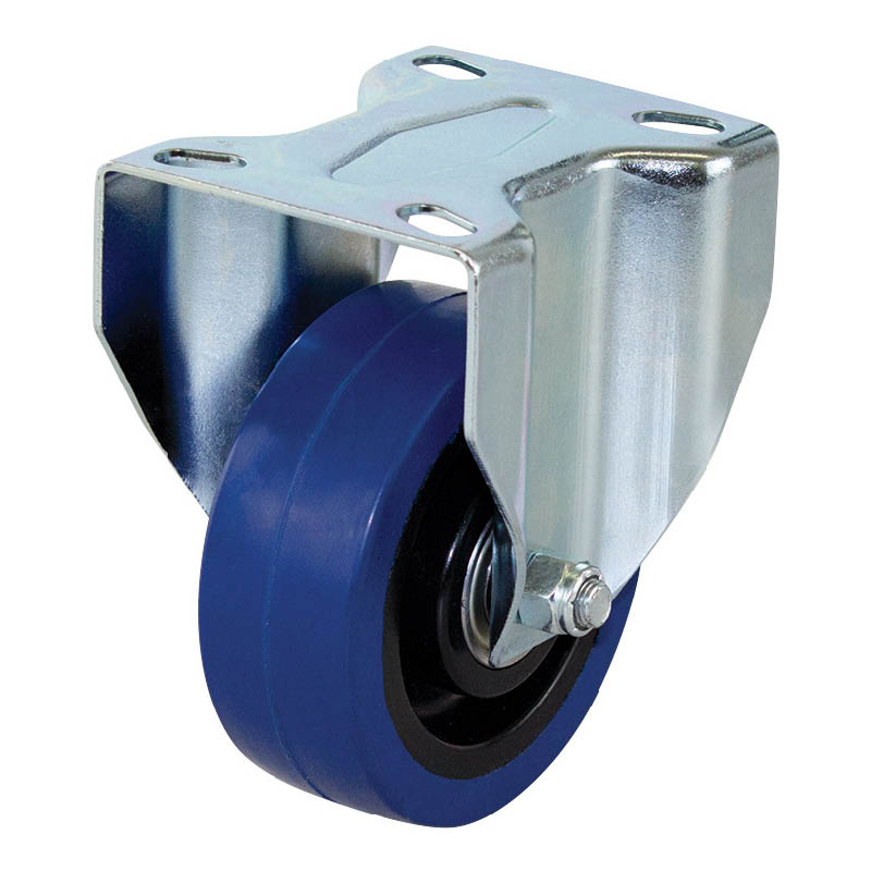 Richmond plate castors - 150kg load capacity - rigid photo
