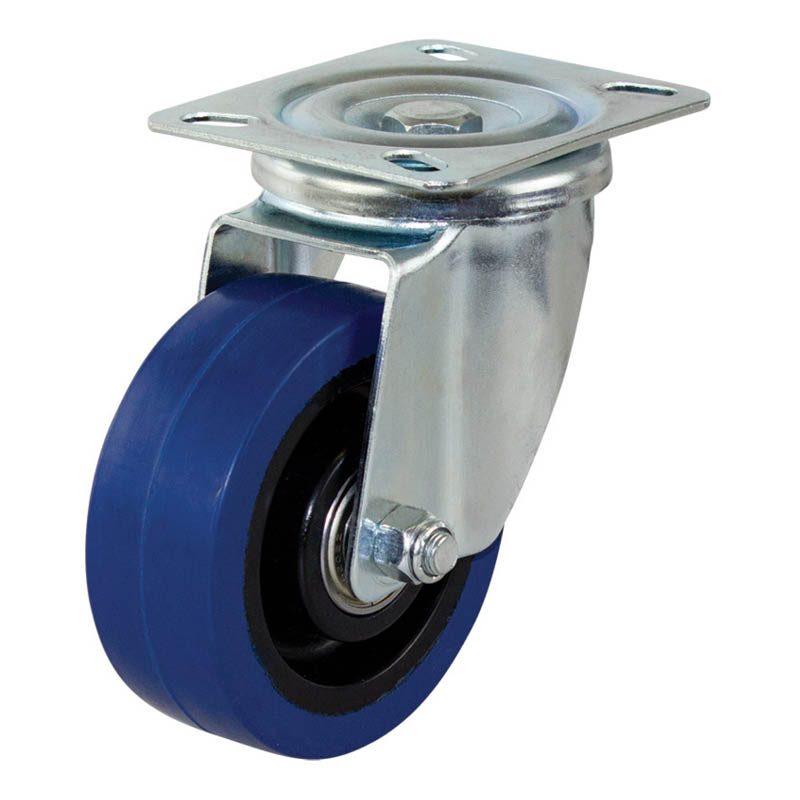 Richmond plate castors - 150kg load capacity - swivel photo