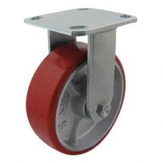Richmond plate castors - 250kg load capacity - rigid photo