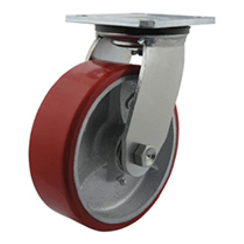 Richmond plate castors - 250kg load capacity - swivel photo