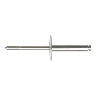 Rivets - dome head - large flange - open photo