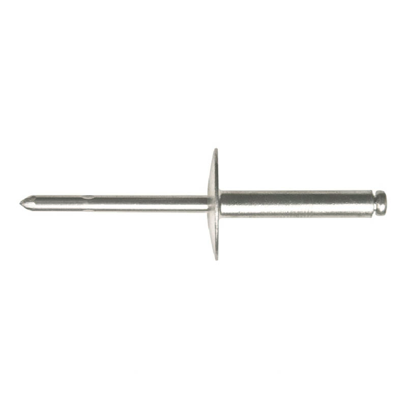 Rivets - dome head - large flange - open photo
