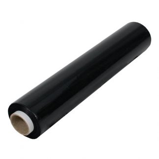 Shrink wrap - plastic stretch film - black photo