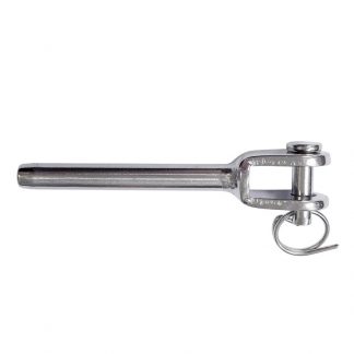 Swage terminals with mini fork photo