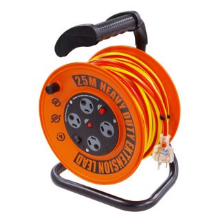 Ultracharge extension lead reel w built-in 4 way powerboard photo