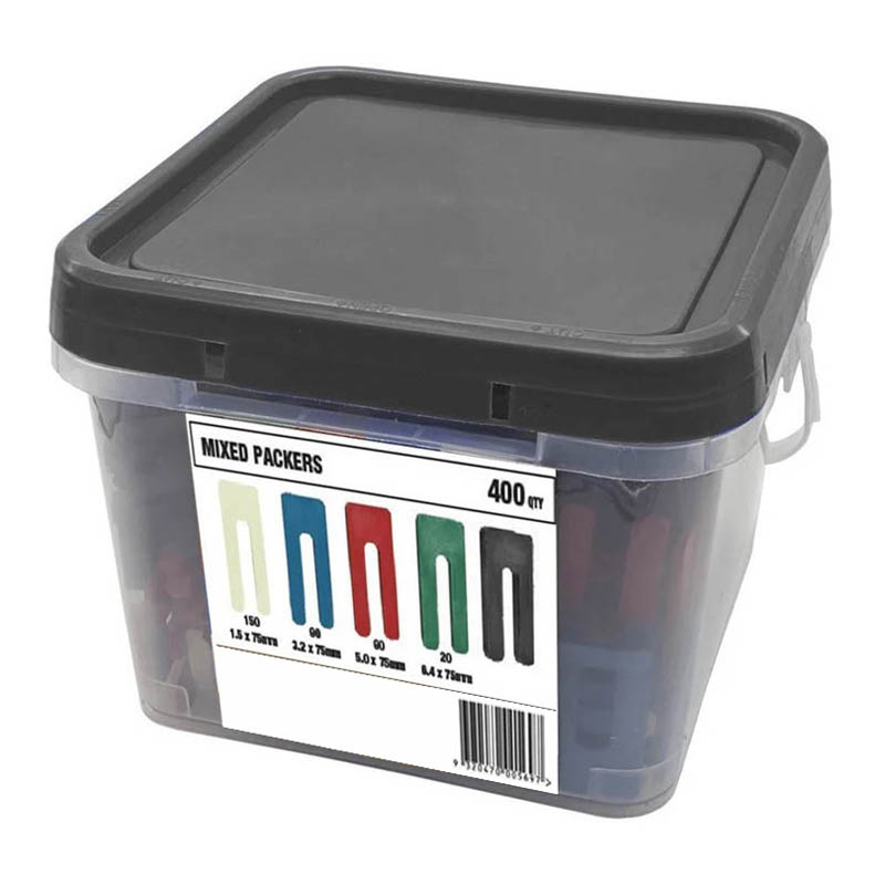 Horseshoe packers - rectangle window - mixed bucket photo