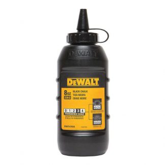 Dewalt permanent marking chalk - 227g - black photo