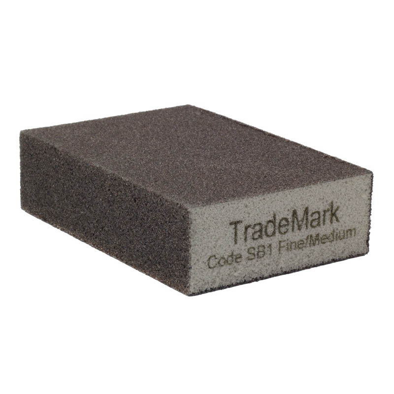 Foam sanding blocks - fine - medium photo