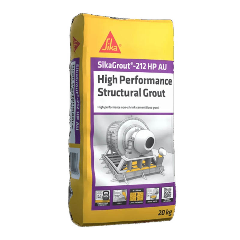 SikaGrout 212 HP high performance cementitious grout photo
