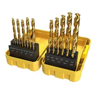 Alpha gold series - TuffBox drill bit set - 26 piece - for metal photo