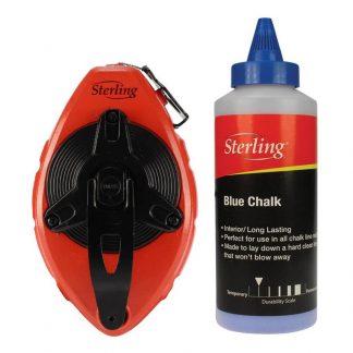 Sterling chalk line reel - with blue chalk photo