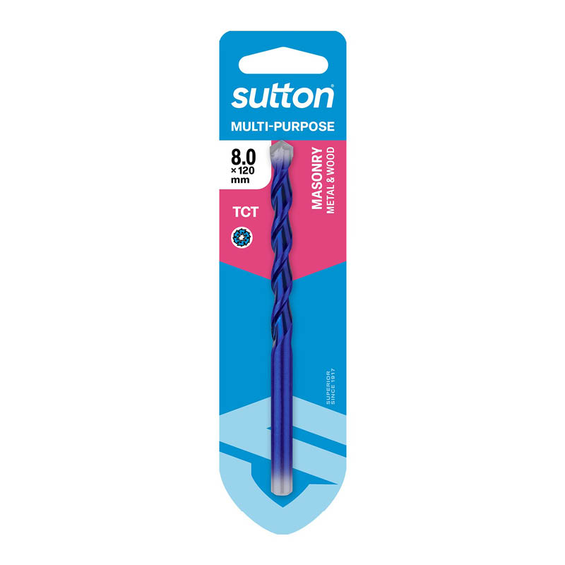 Sutton multi-purpose drill bits - packaging photo