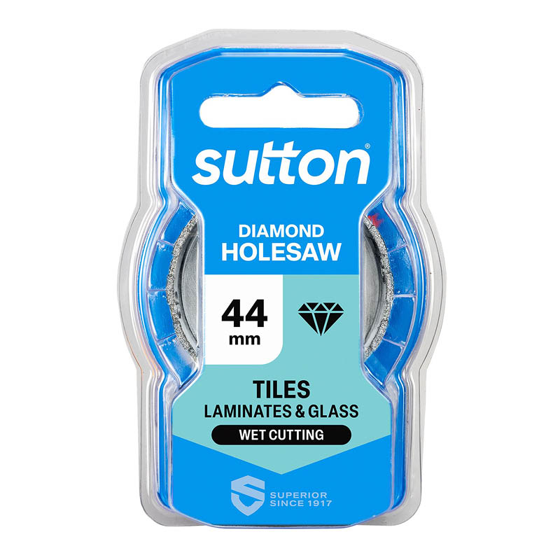 Sutton holesaws - diamond grit - packaging photo