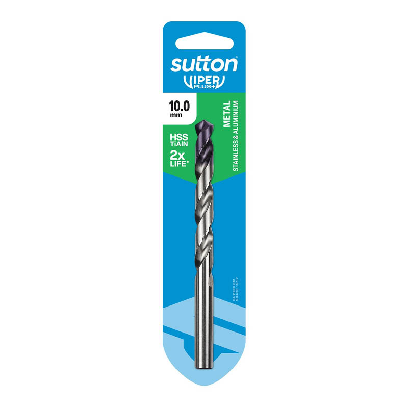 Sutton Viper Plus jobber drill bits - packaging photo