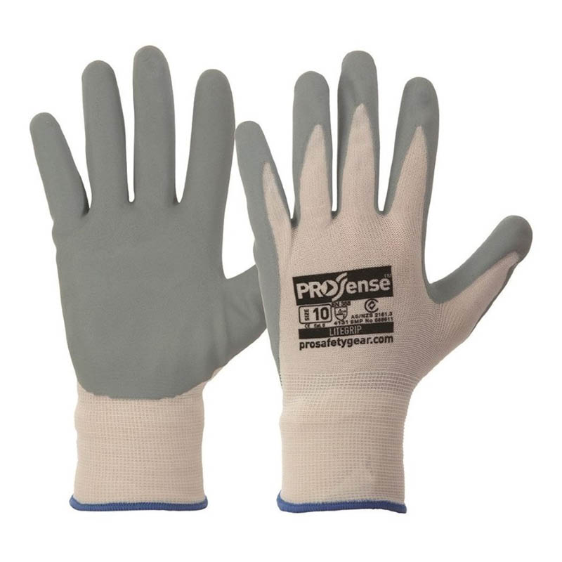 ProSense LiteGrip nitrile safety gloves photo