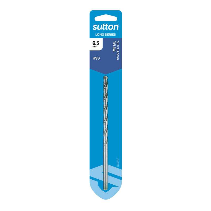 Sutton Blue Bullet long series drill bits - packaging photo