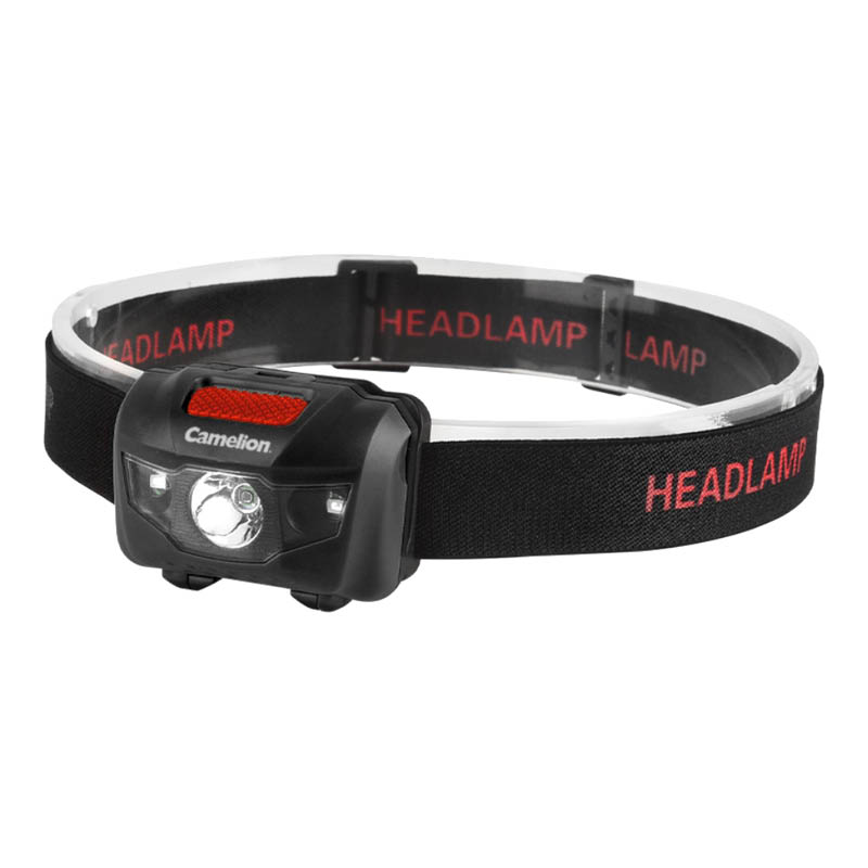 Camelion head lamp - LED - super bright - with 3 x AAA batteries photo