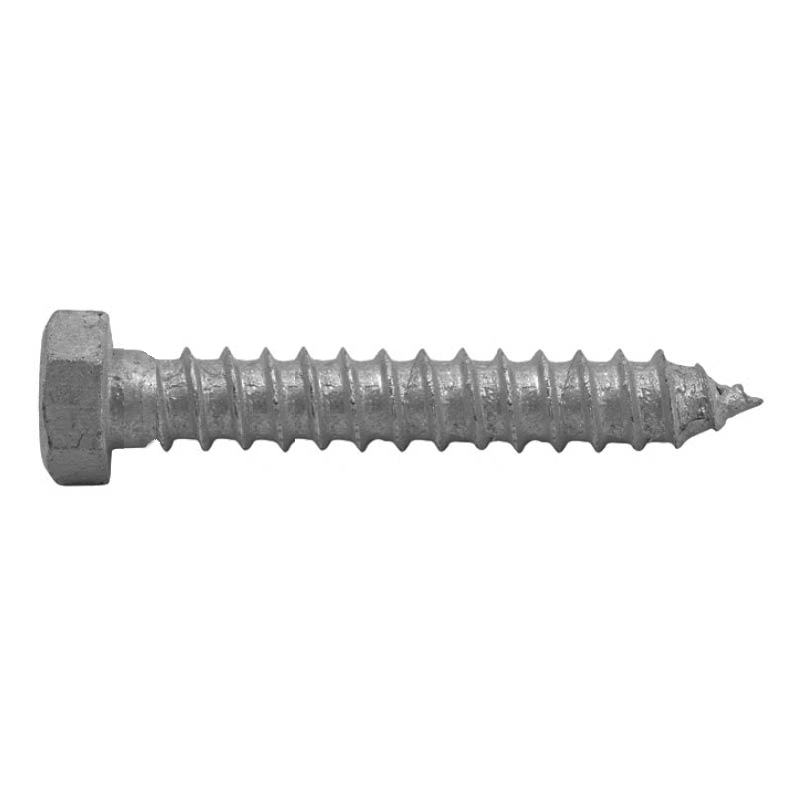 Coach screws - hex head - needle point - fully threaded photo