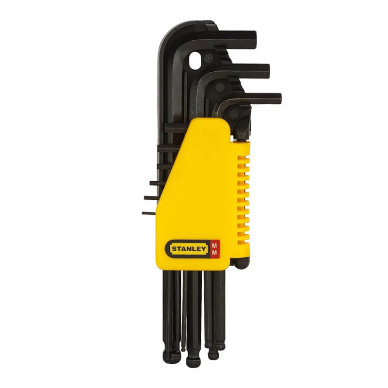 Ball point hex key wrench set - 9 piece photo
