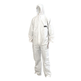 Barriertech disposable coveralls - asbestos handling photo