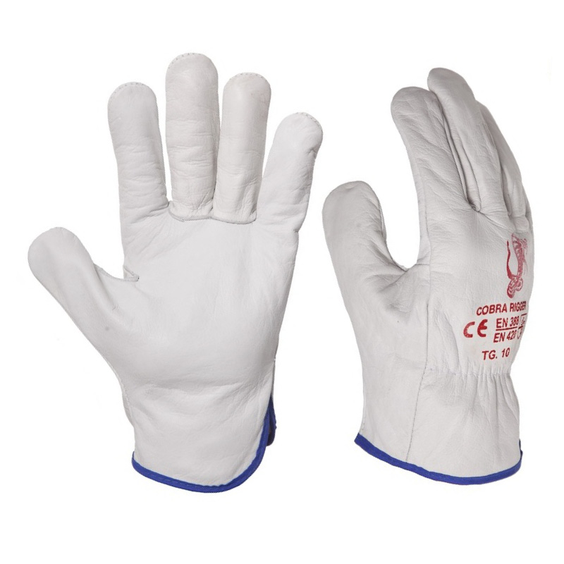 Rigger leather gloves photo